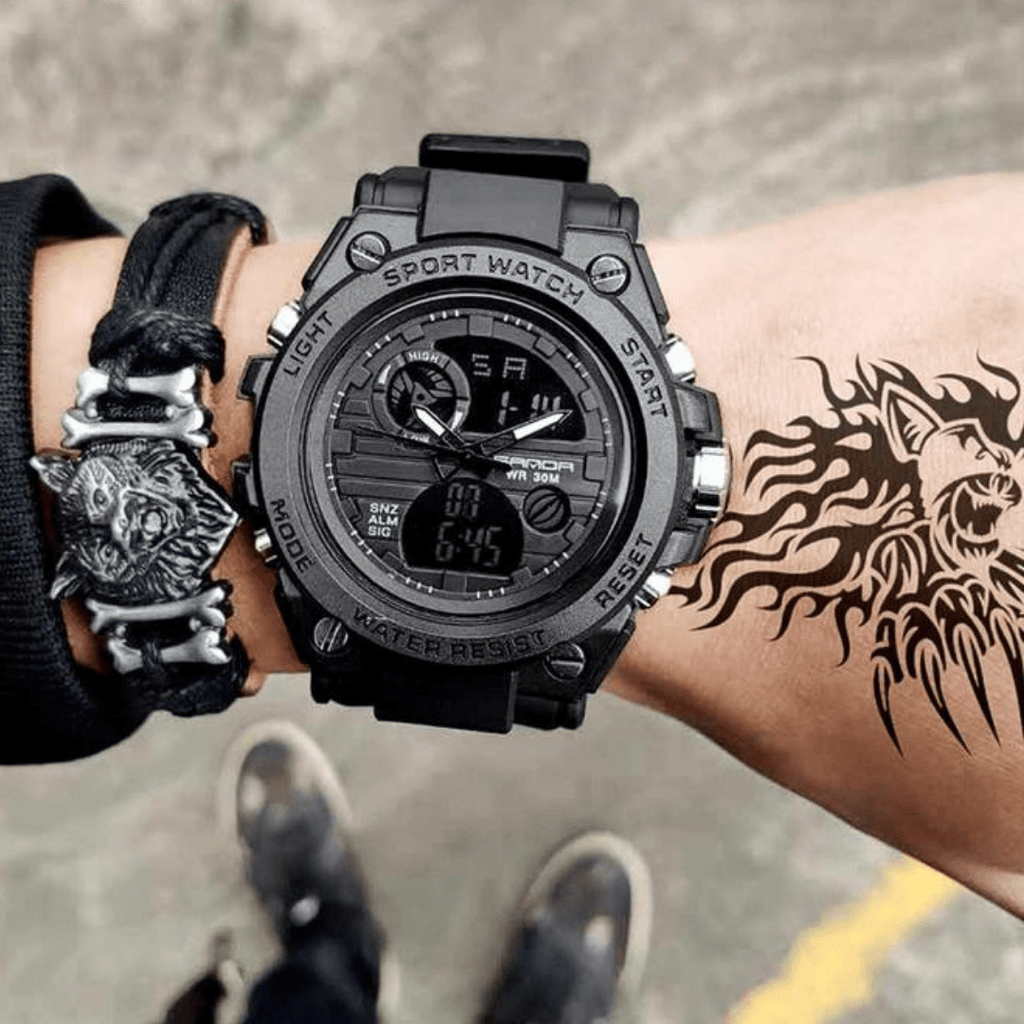 Sterk Sportief Mannen Horloge Shopbrands