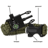 B&B SURVIVAL - Multifunctionele Paracord Armband - Shopbrands