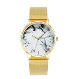 Marmer Dames Horloge - Shopbrands
